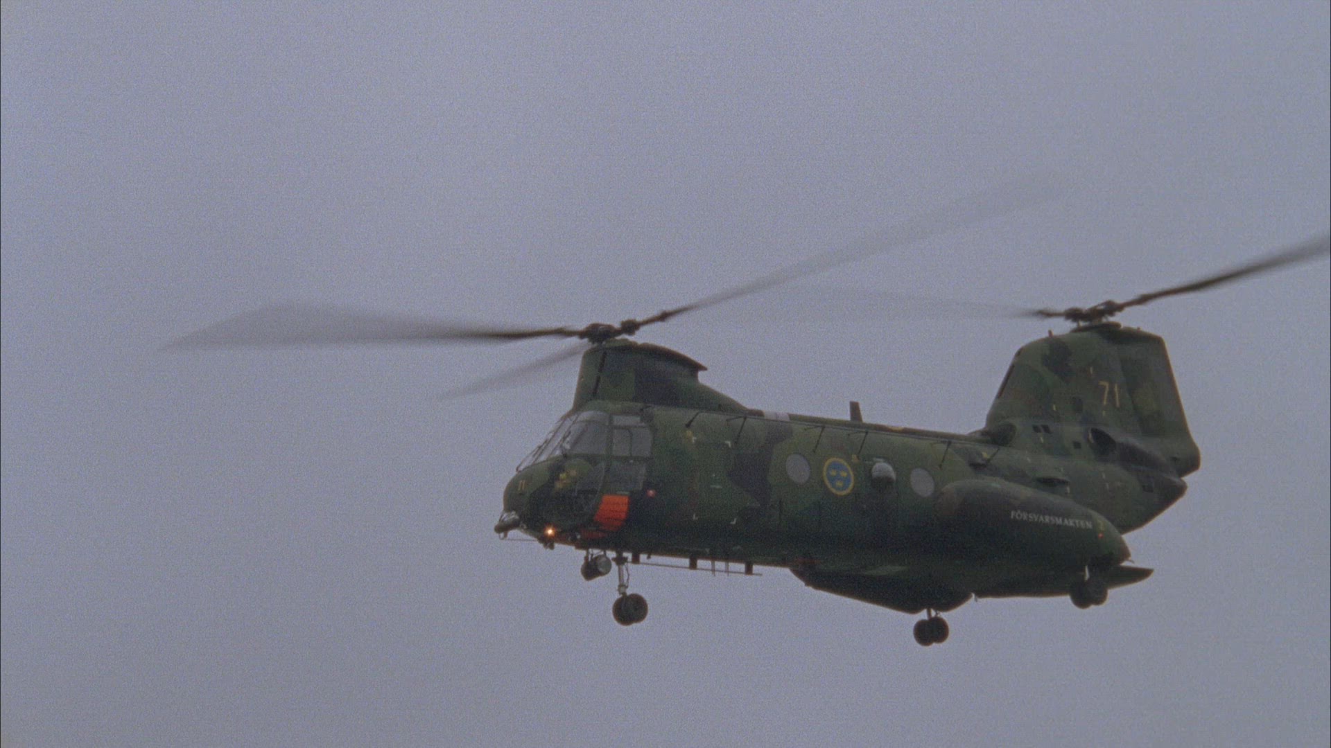 vertol helicotper flying - hovering