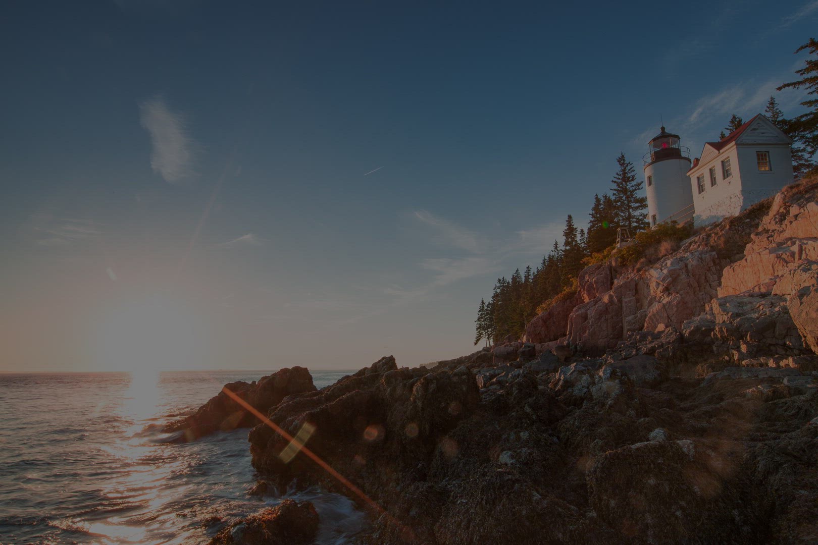 Bass Harbor Head Light Station timelapse