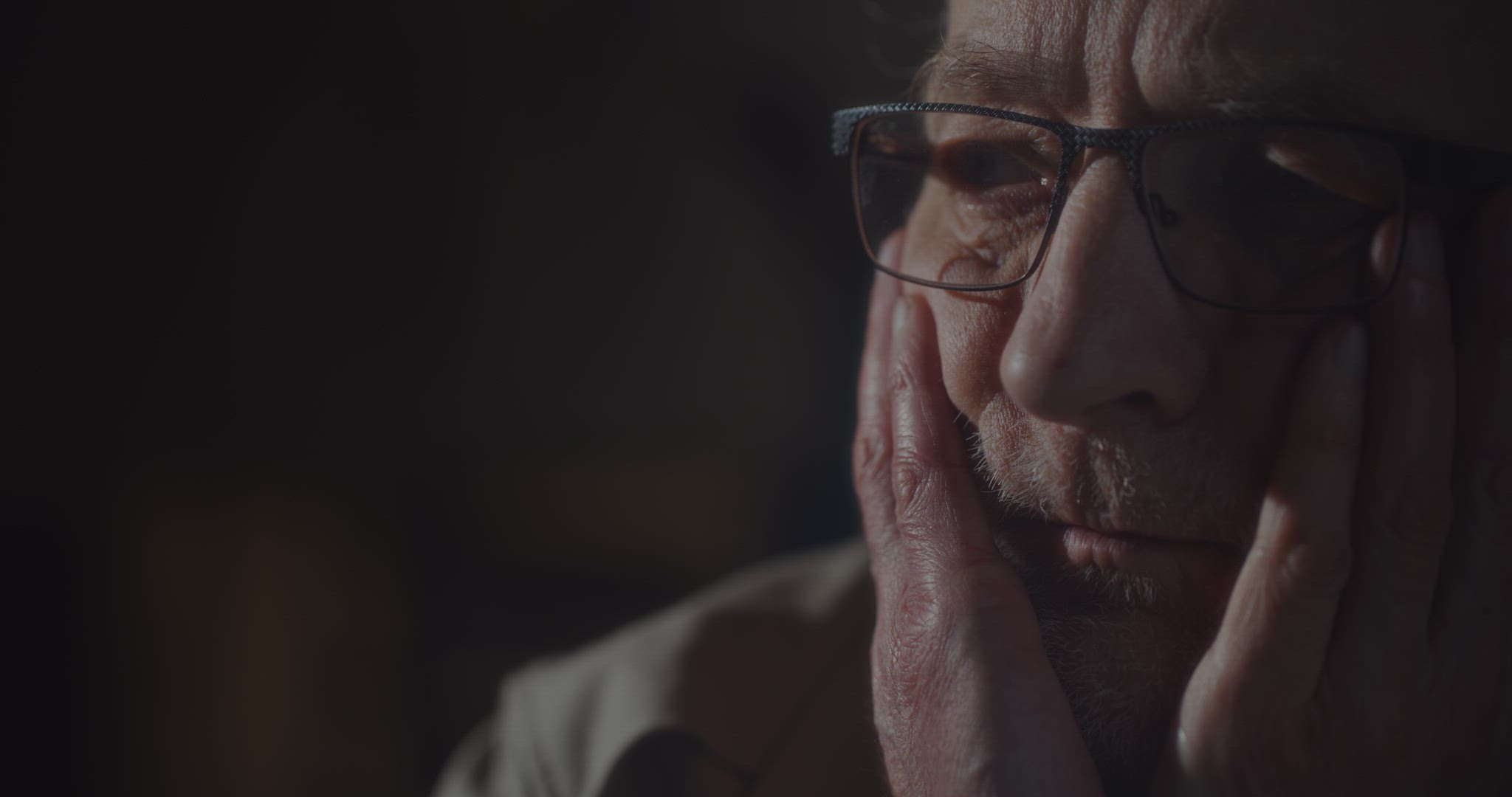 Portrait Of Classified Agent Listening to Secret Recordings