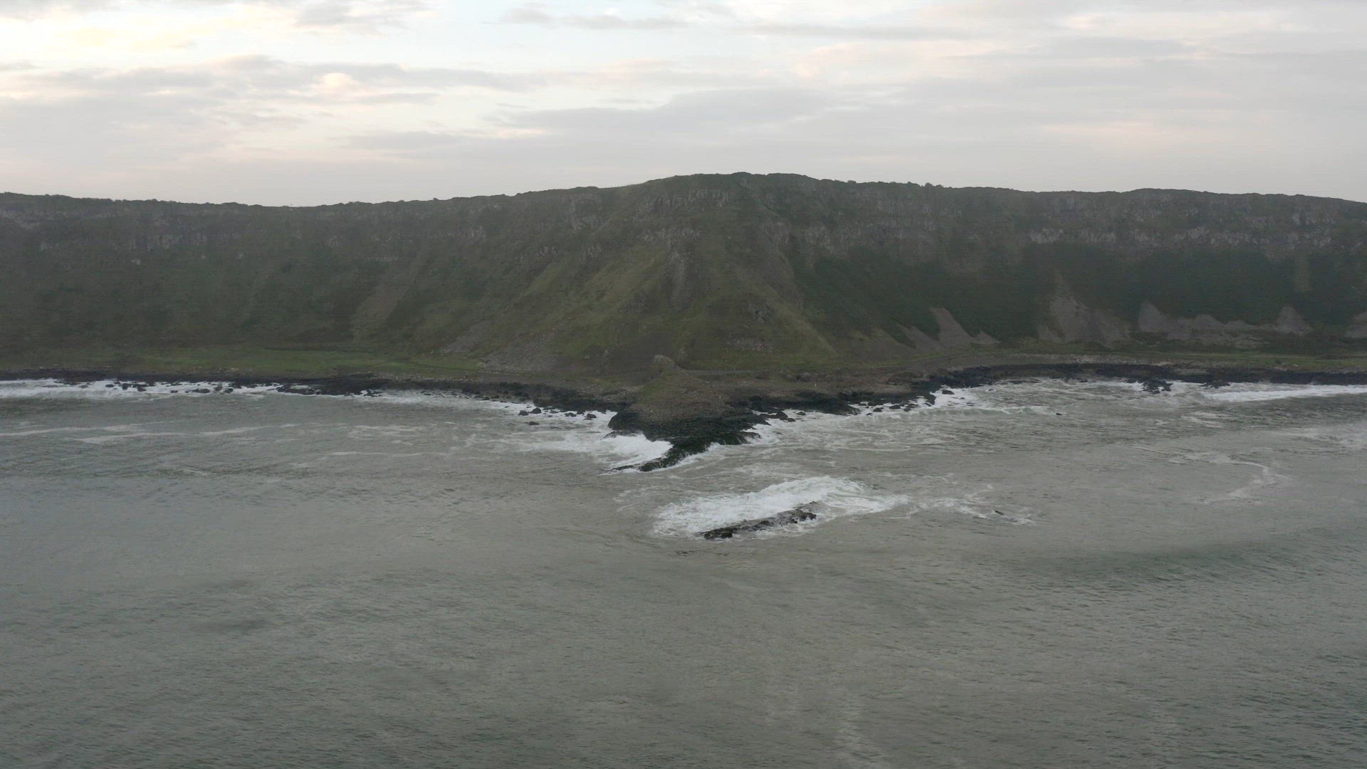 Giant's Causeway Basalt Rock Formation in Northern Ireland