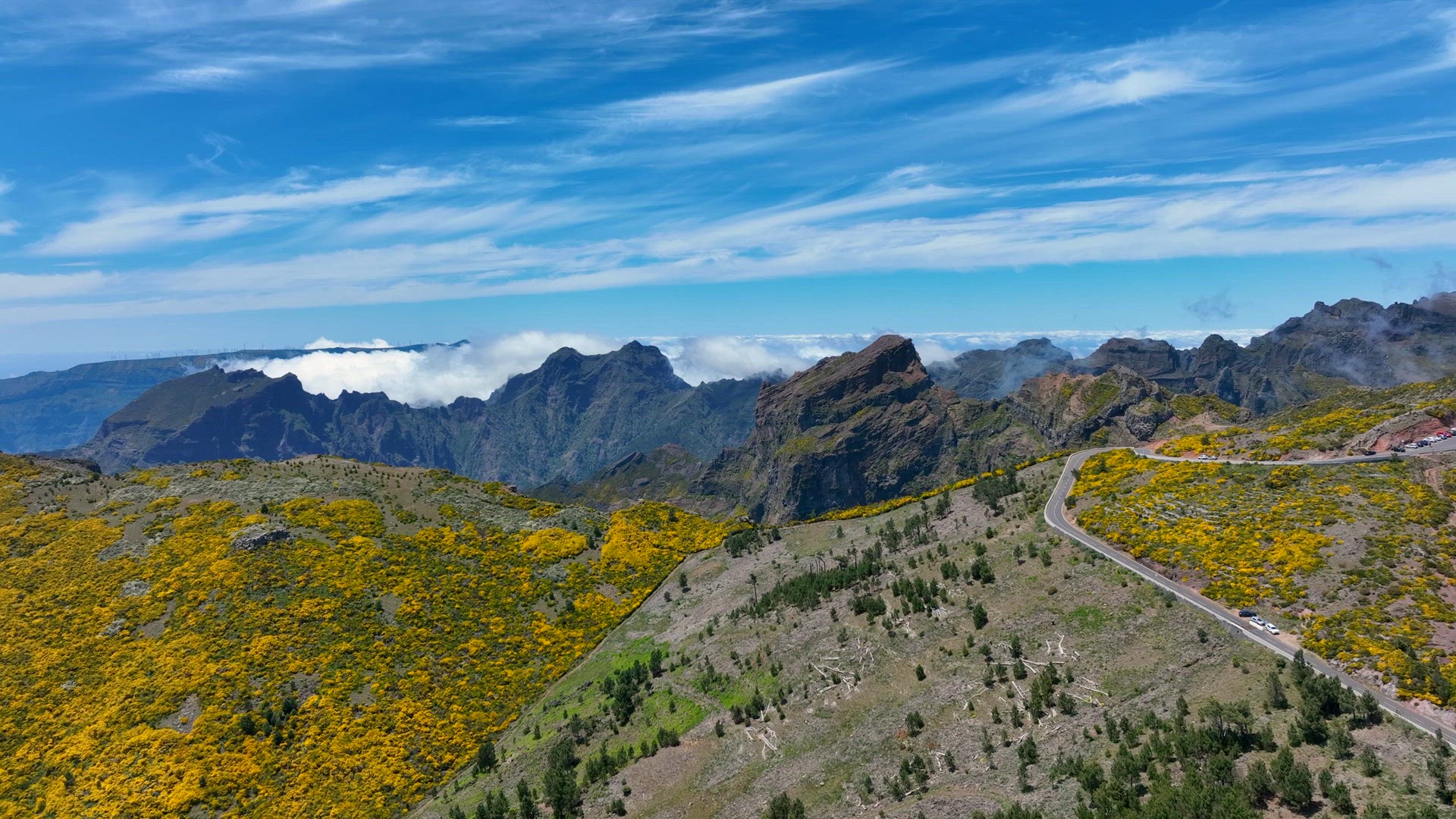 Madeira Mountain Landscape Views