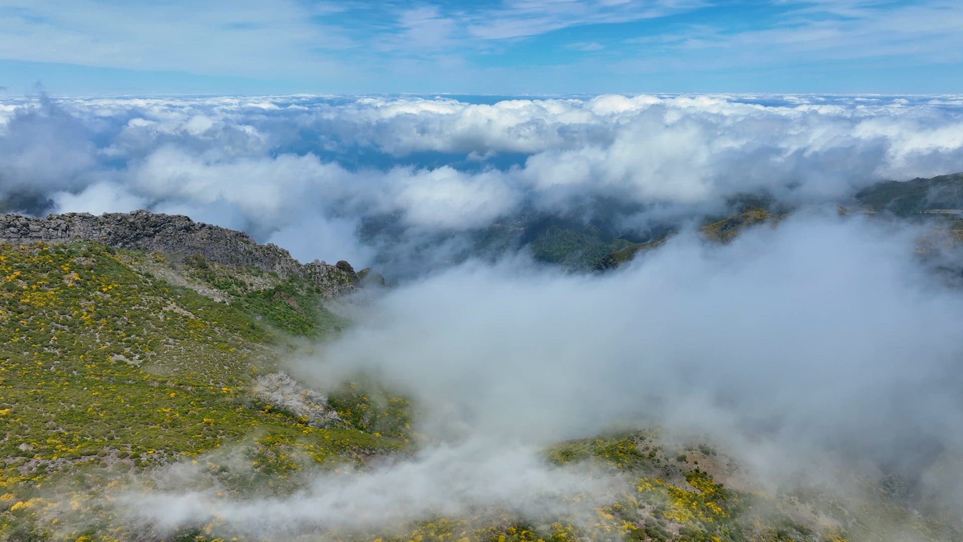 Madeira Mountain Landscape Views