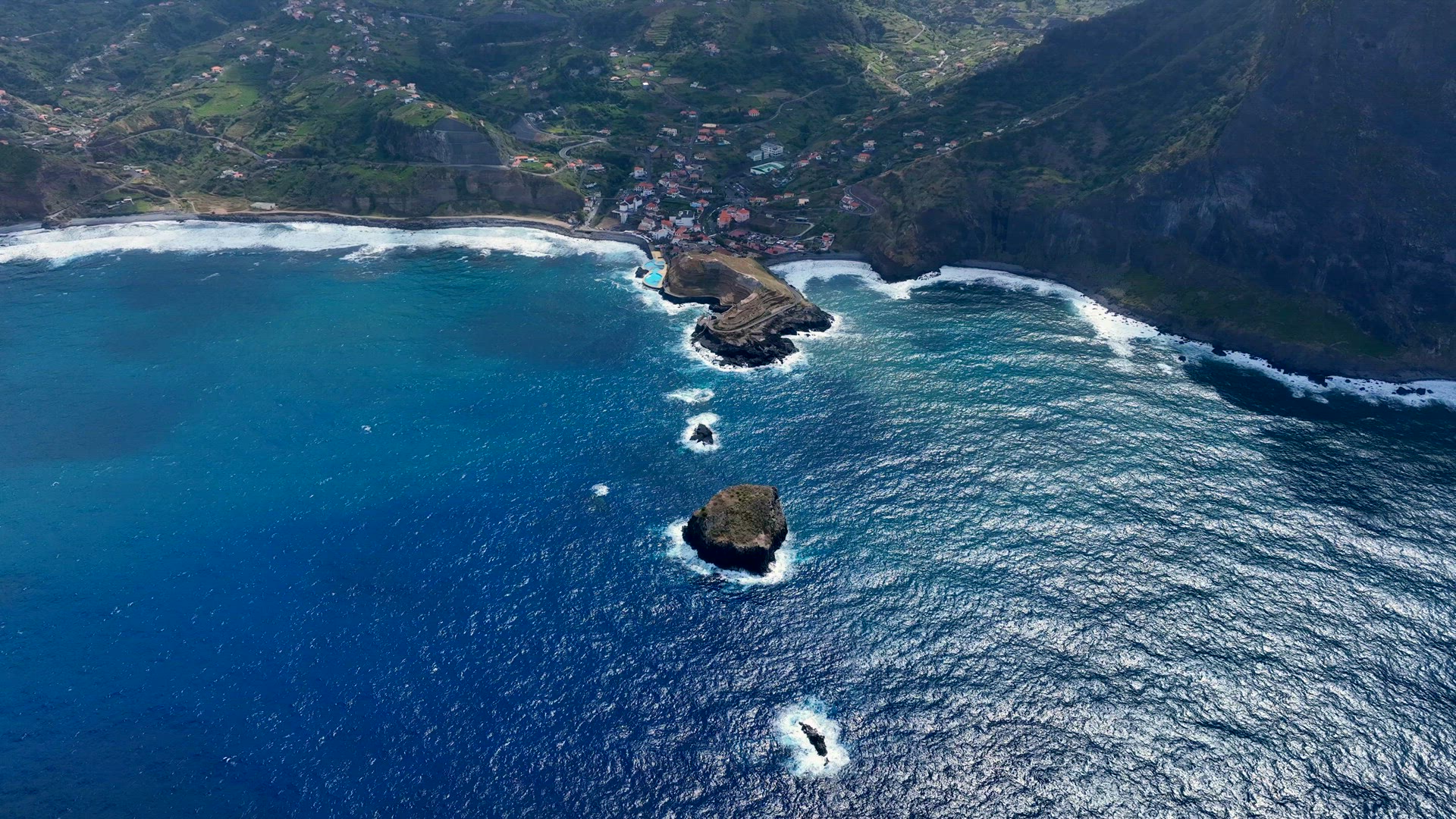 Porto Da Cruz Municipality on the Portuguese Island of Madeira