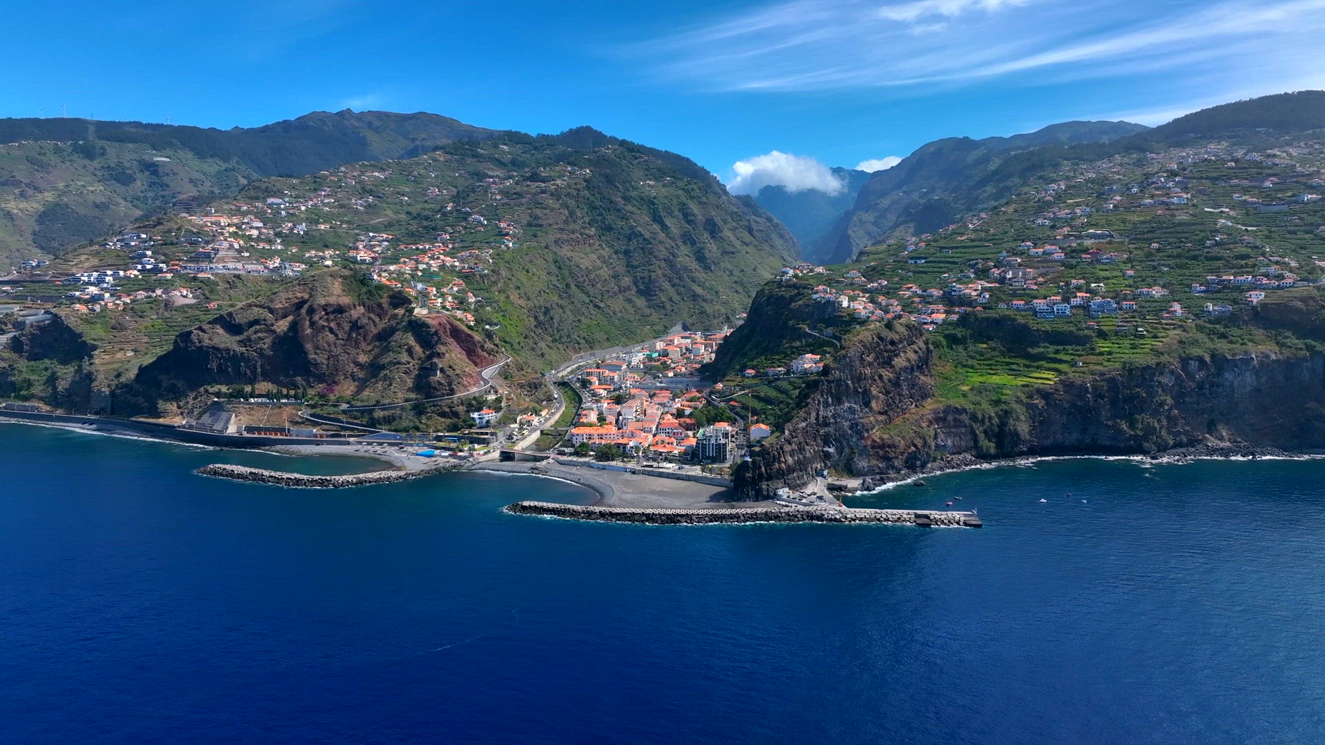 Porto Da Cruz Municipality on the Portuguese Island of Madeira