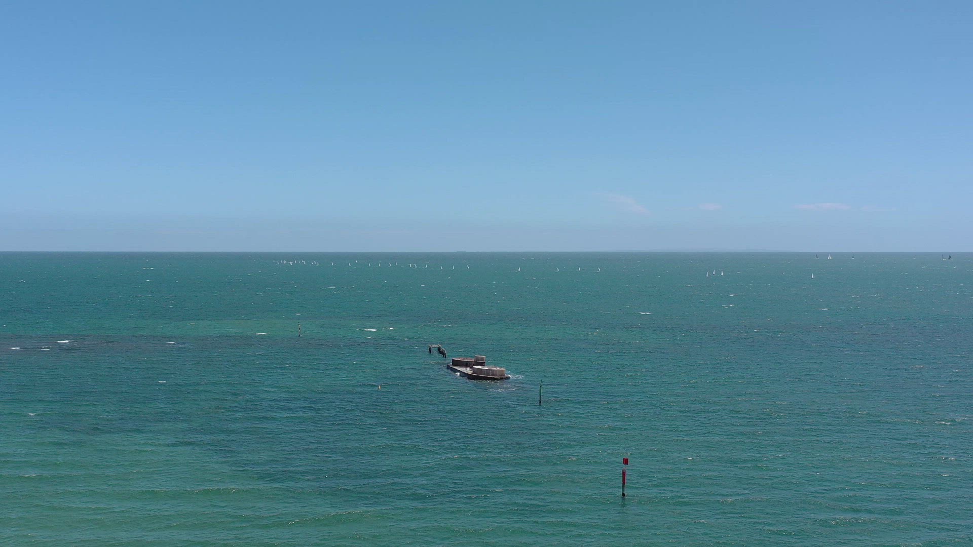 The Wreck of HMVS Cerberus in Port Philip Melbourne Australia