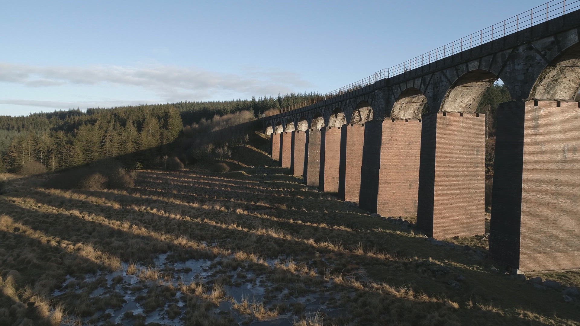 Old Viaduct in Fleet Western Scotland
