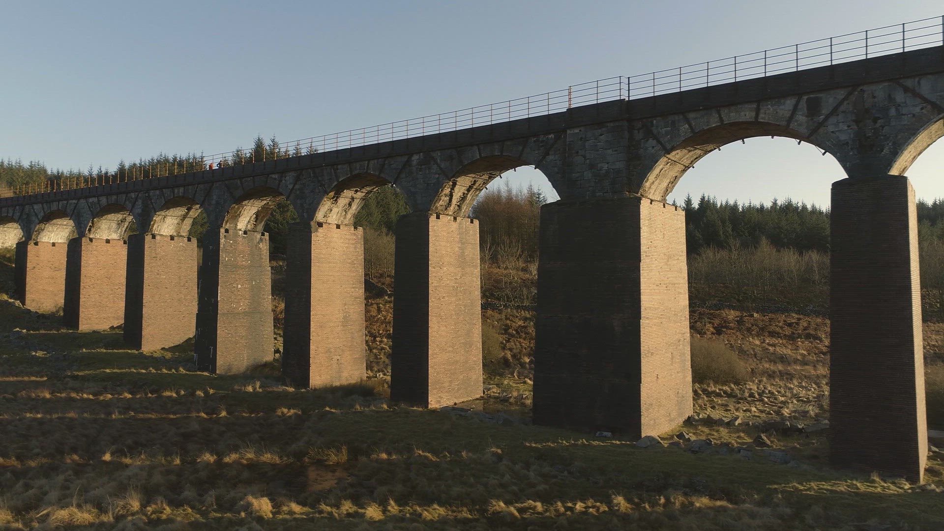 Old Viaduct in Fleet Western Scotland
