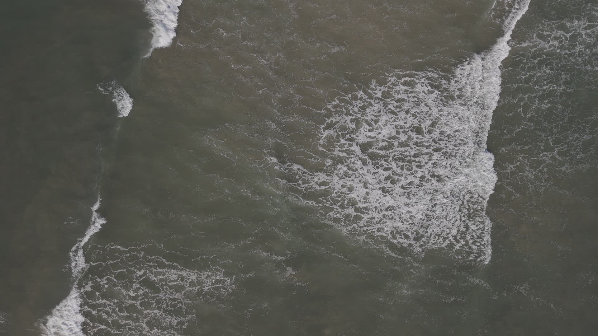 Waves moving towards shore