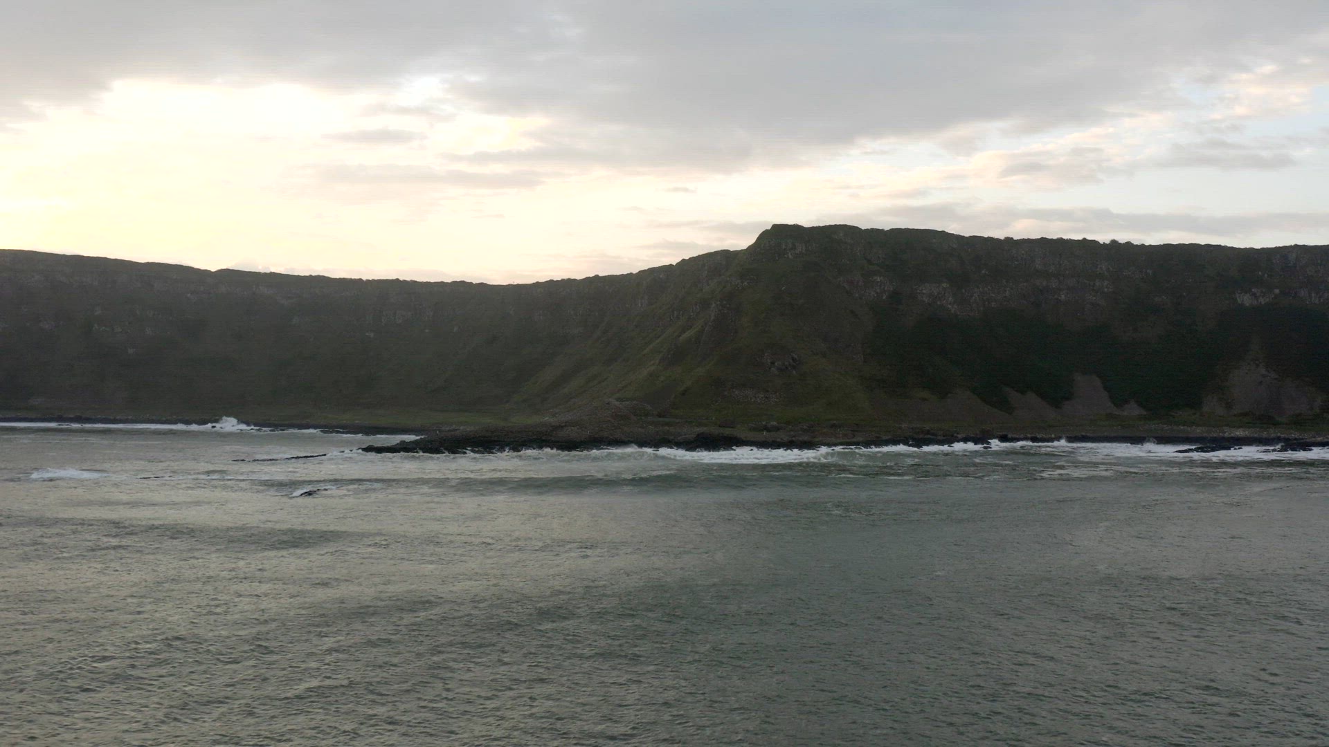 Giant's Causeway Basalt Rock Formation in Northern Ireland
