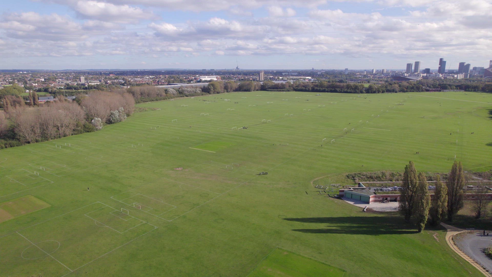 Hackney Marshes Famous for Sunday League Football Pitches in London