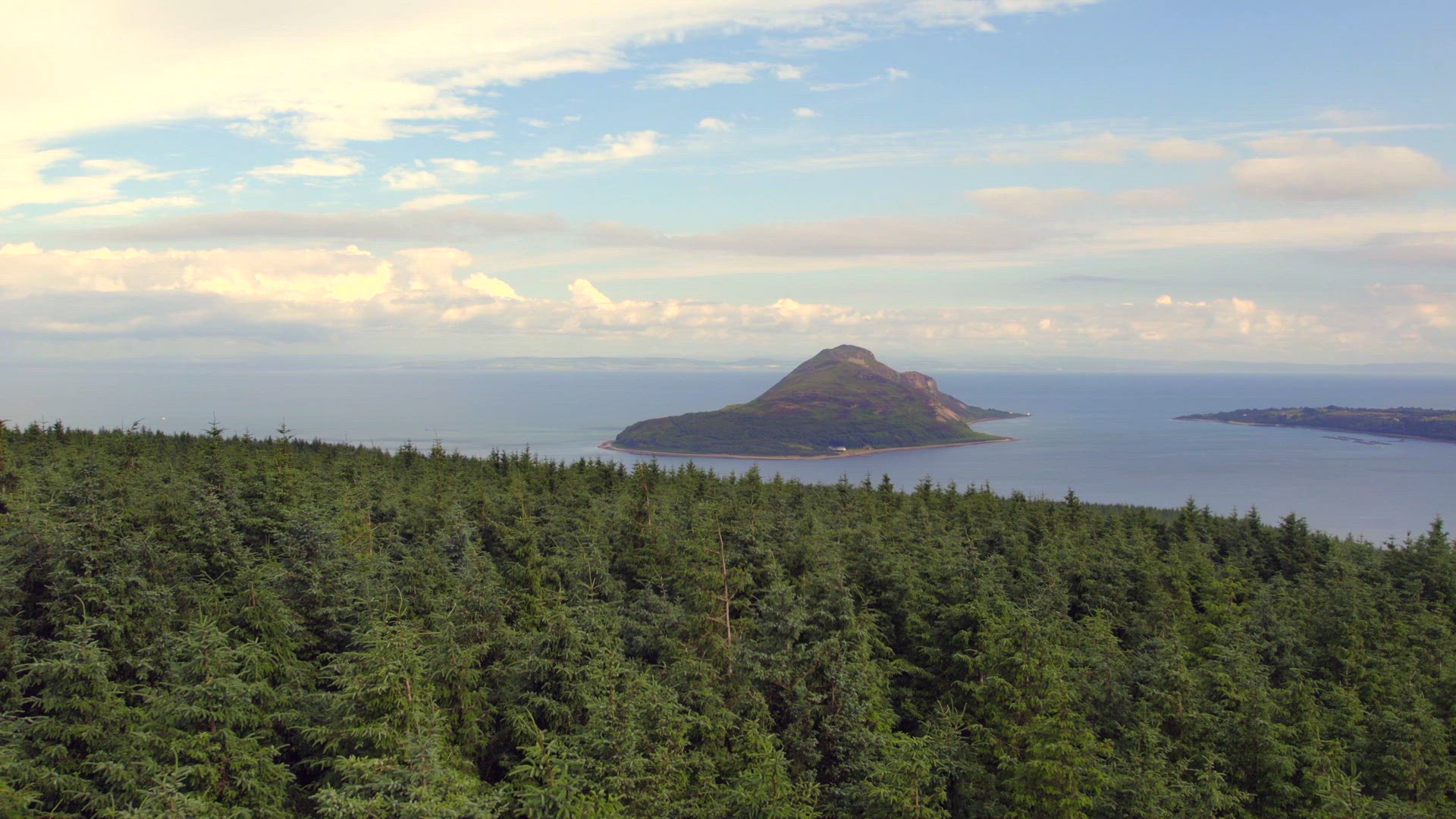 The Holy Isle in Scotland Which Is A Secluded Island In The Firth of Clyde
