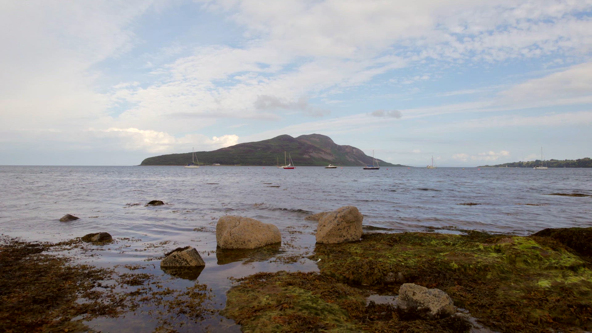 The Holy Isle in Scotland Which Is A Secluded Island In The Firth of Clyde