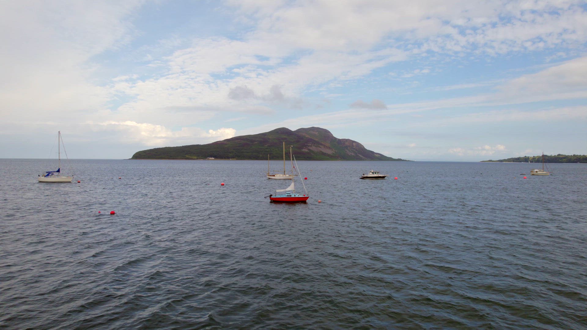 The Holy Isle in Scotland Which Is A Secluded Island In The Firth of Clyde