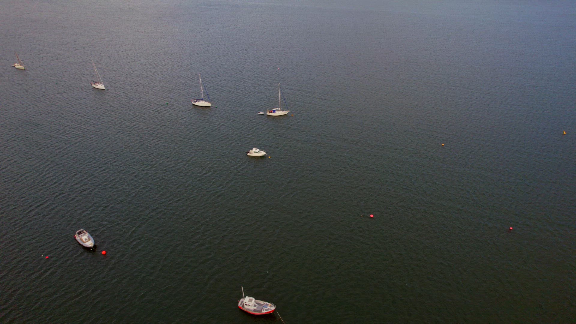 Aerial Reveal of The Holy Isle in Scotland A Secluded Island