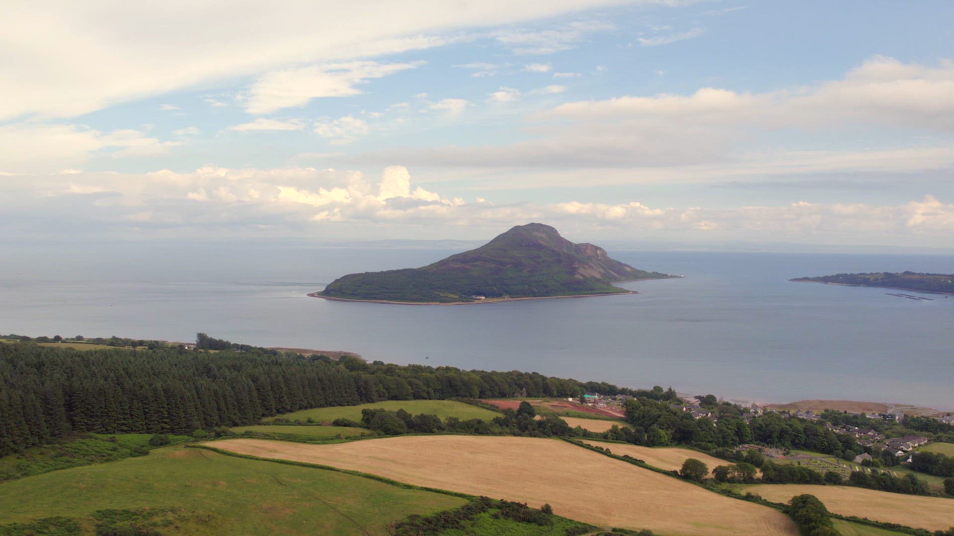 The Holy Isle in Scotland Which Is A Secluded Island In The Firth of Clyde