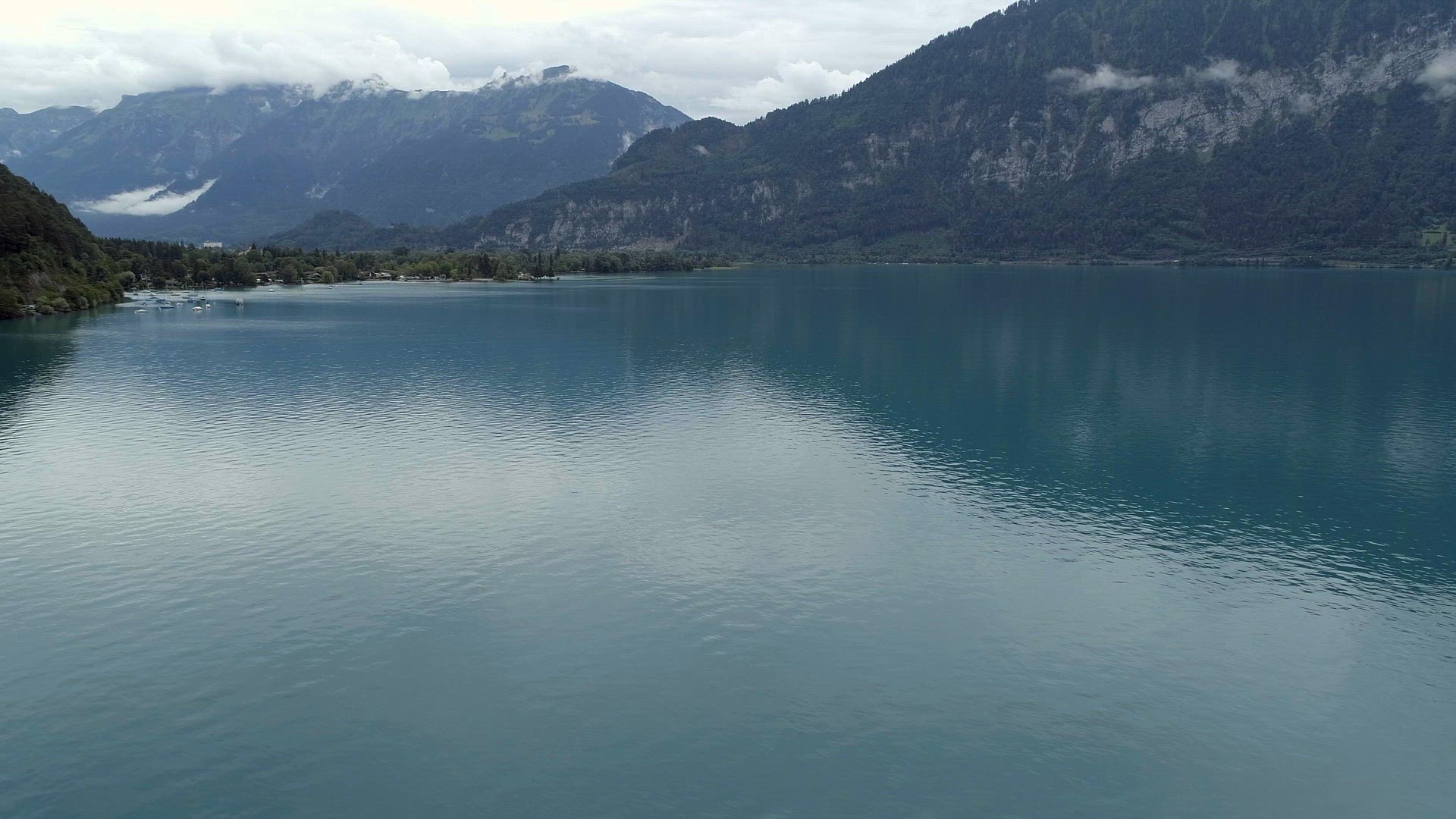Interlaken Tour Boat on the Blue Waters
