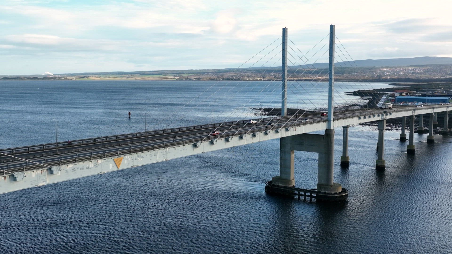 Bridge Crossing From North Kessock to Inverness in Scotland