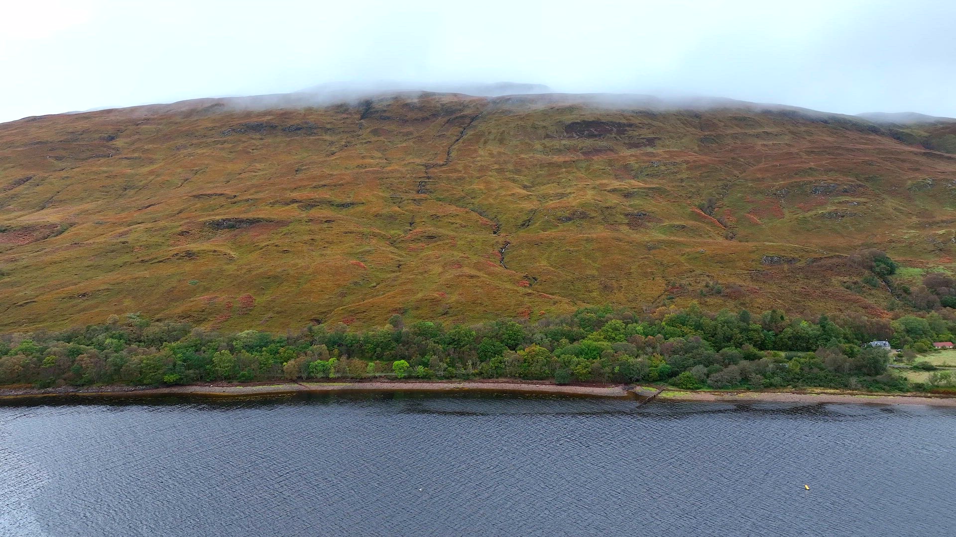 The Shores and Landscape of Loch Linnhe in Fort William Scotland