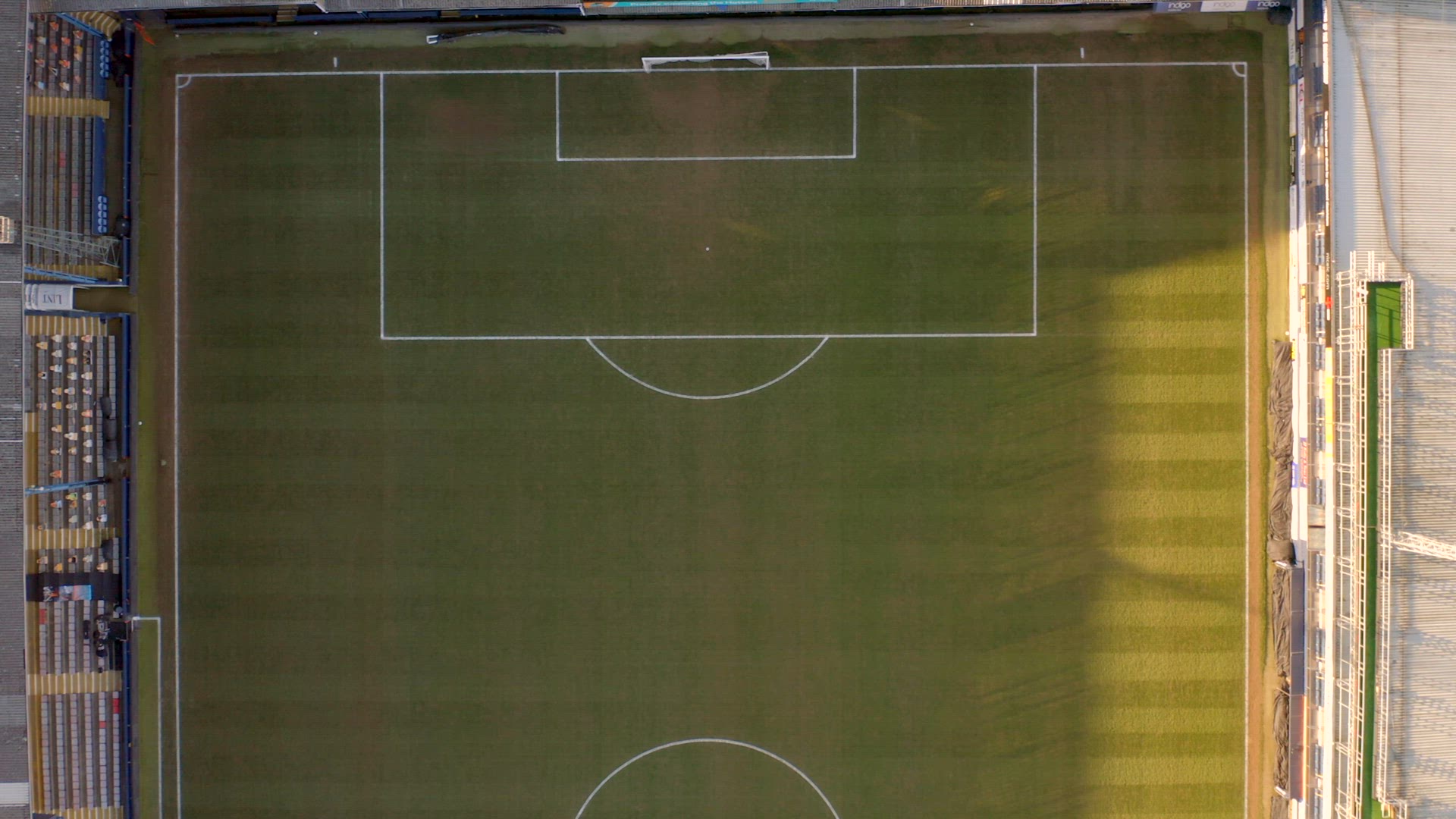 Luton Town Football Club Kenilworth Road Stadium Bird's Eye View
