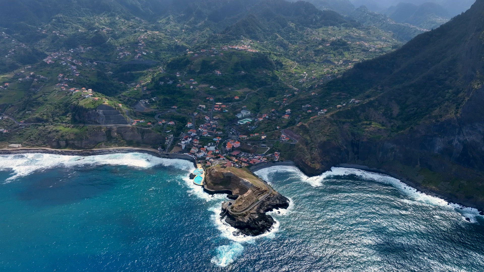Porto Da Cruz Municipality on the Portuguese Island of Madeira