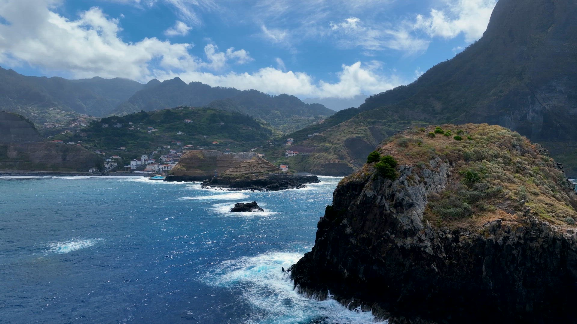 Porto Da Cruz Municipality on the Portuguese Island of Madeira