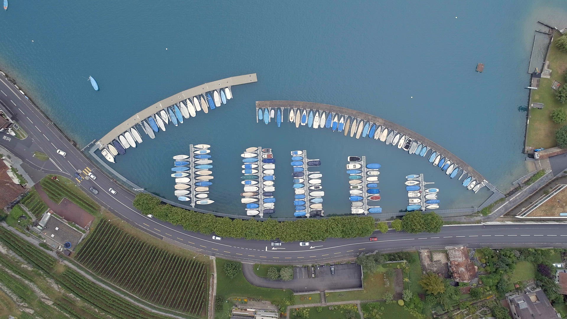 Oberhofen Marina Switzerland