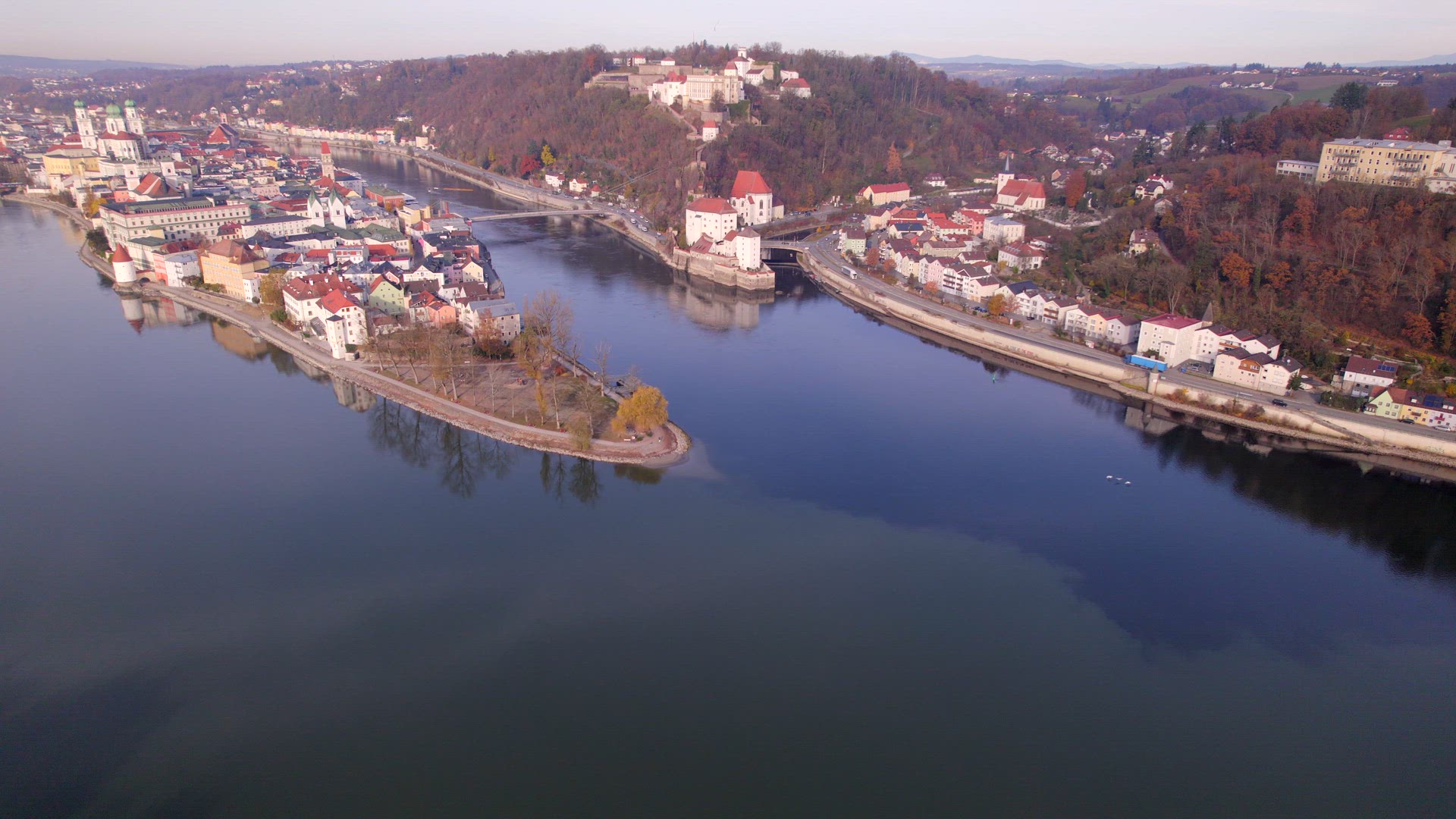 Passau A City in Germany Which Sits on Three Rivers