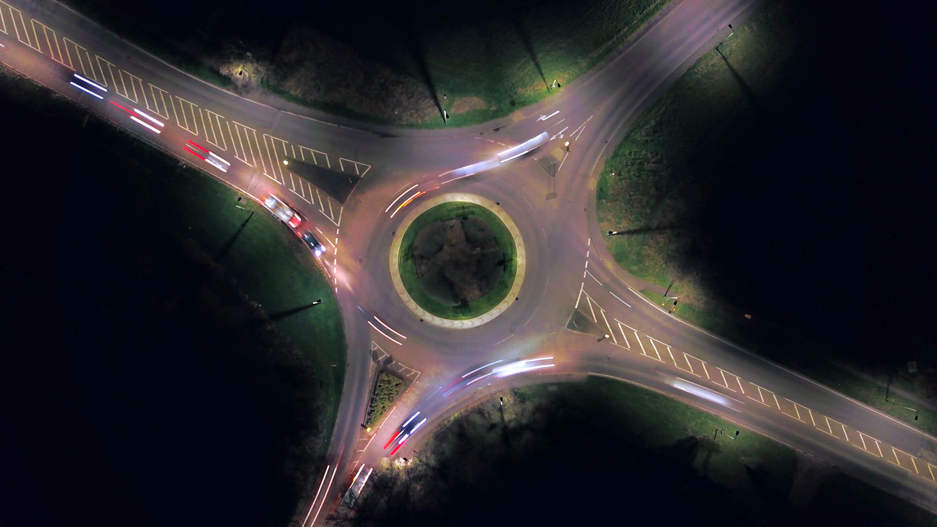 Bird's Eye View of Traffic Using a Roundabout System