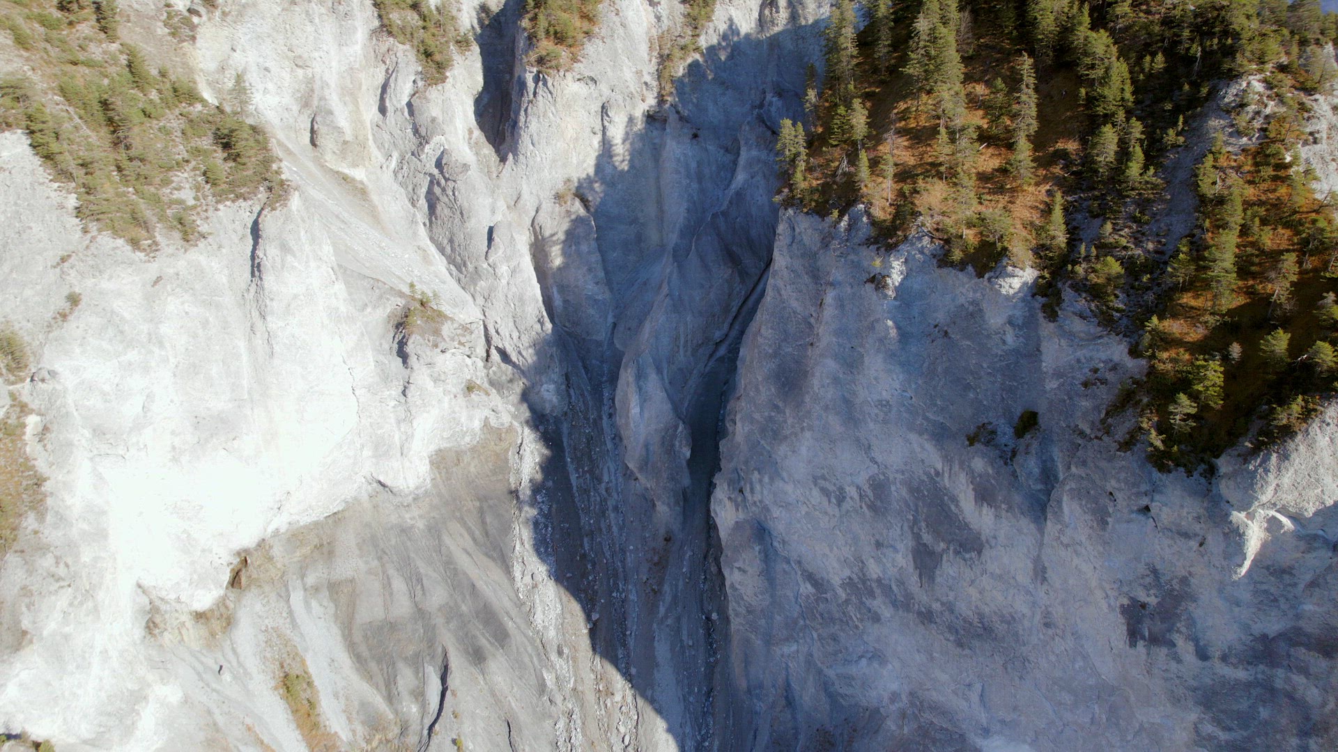 Ruinaulta The Grand Canyon of Switzerland Seen From the Air