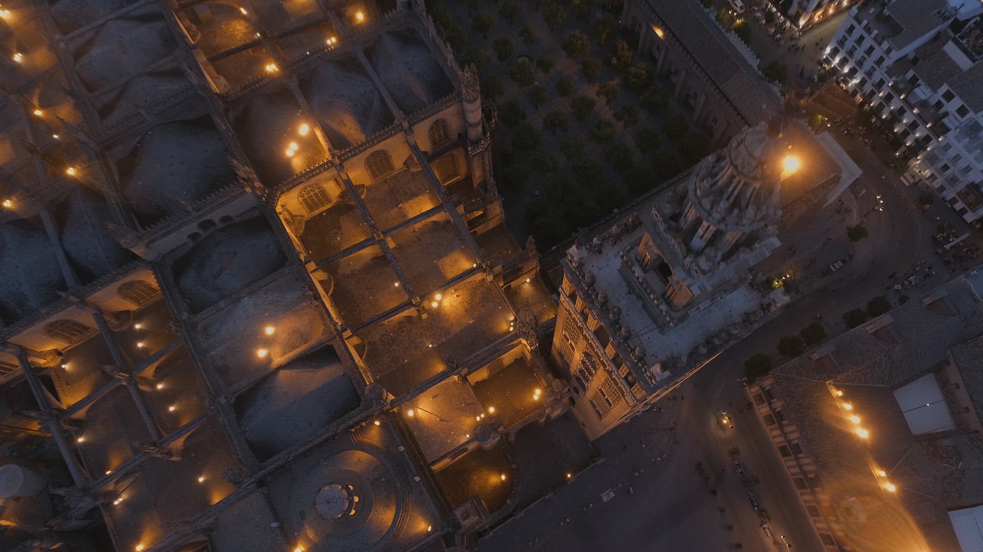 Seville City at Night