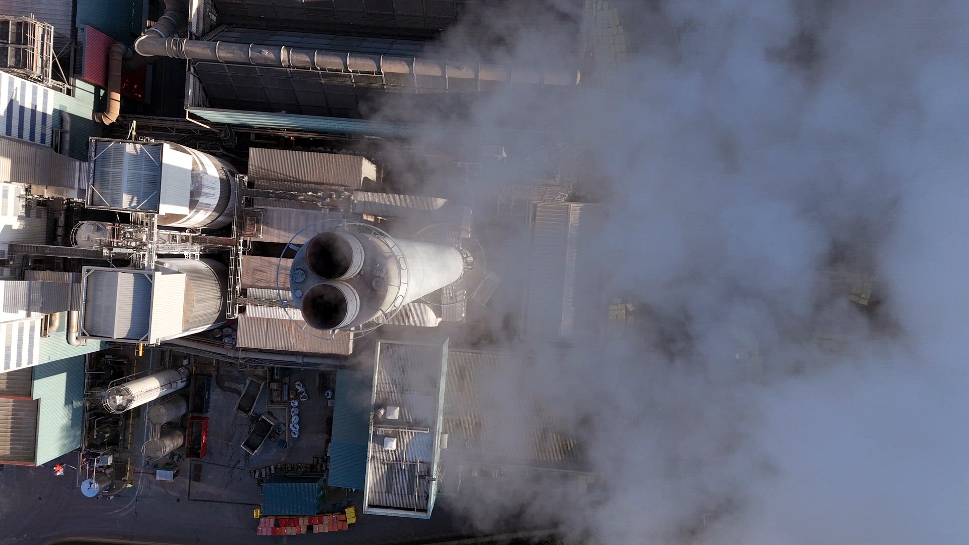 Atmospheric Emissions and Pollution Caused By Industrial Smoke