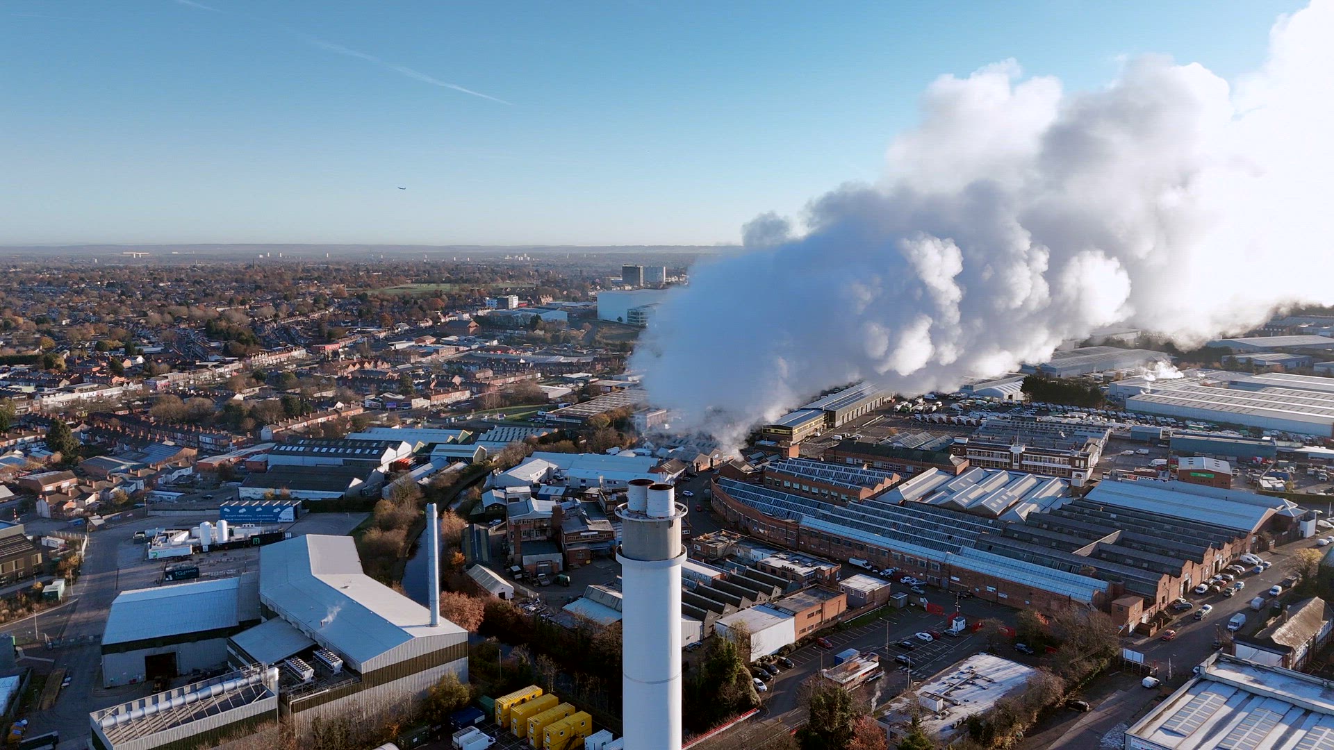 Atmospheric Emissions and Pollution Caused By Industrial Smoke