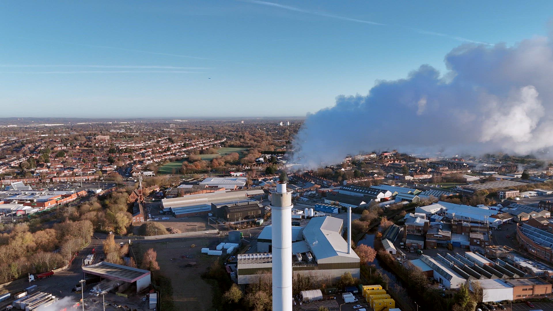 Atmospheric Emissions and Pollution Caused By Industrial Smoke