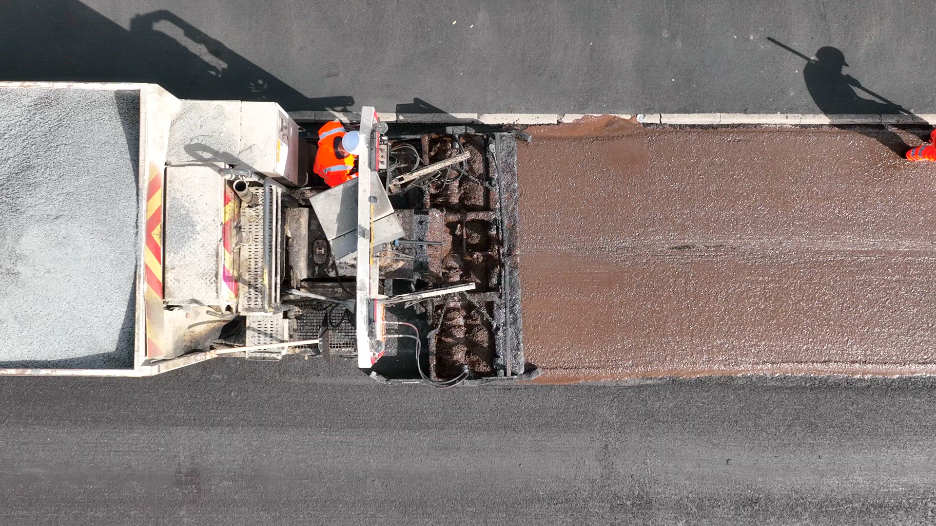 Road Resurfacing By Surface Dressing Process