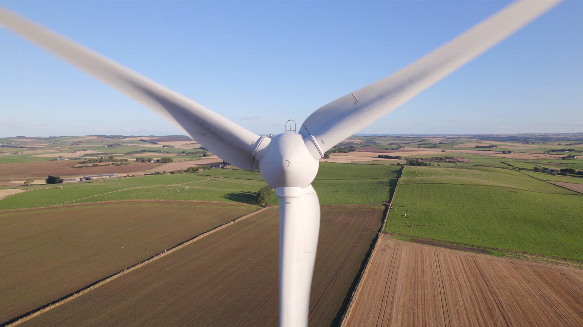 An Onshore Wind Turbine Generating Renewable Energy