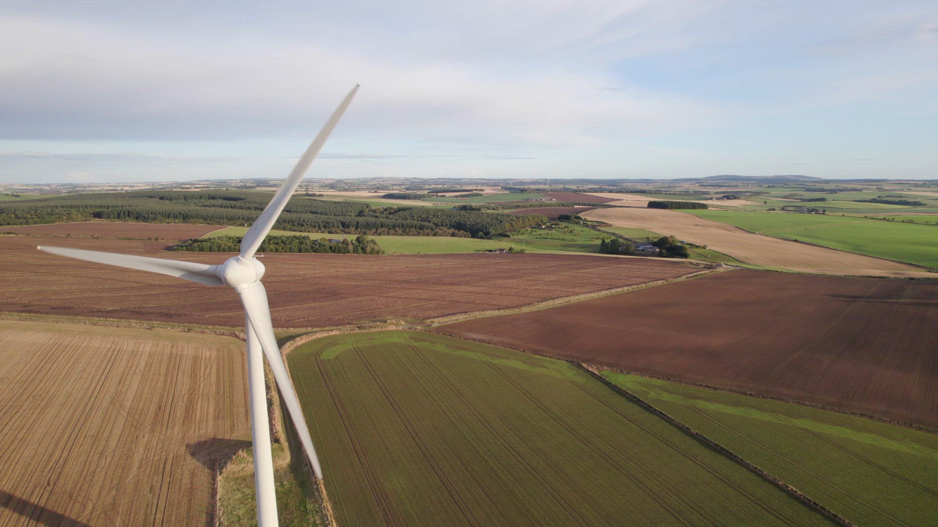 An Onshore Wind Turbine Generating Renewable Energy