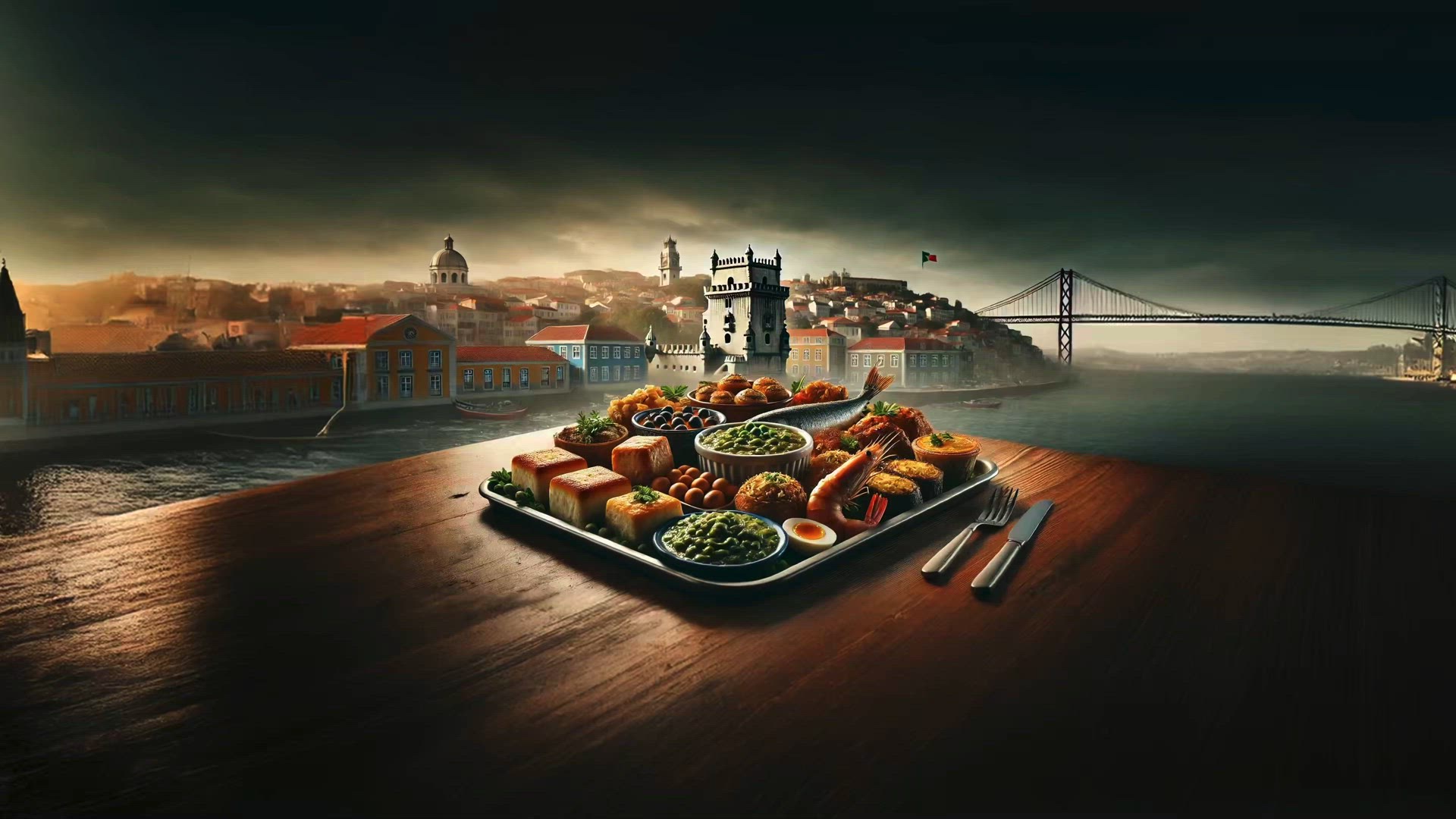 Portuguese Cuisine with a Scenic Lisbon View: A Culinary Journey in the Heart of Portugal