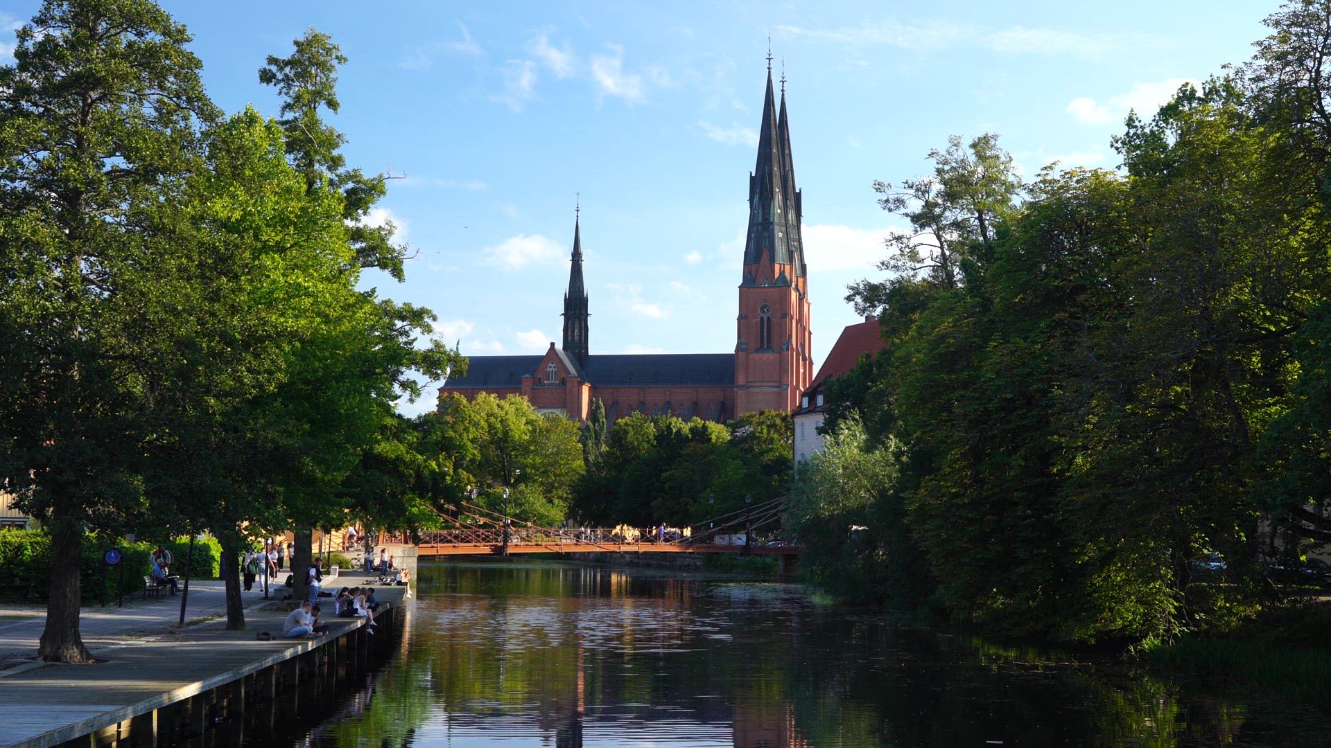 Uppsala Cathedral - Fyrisån - 3.MP4