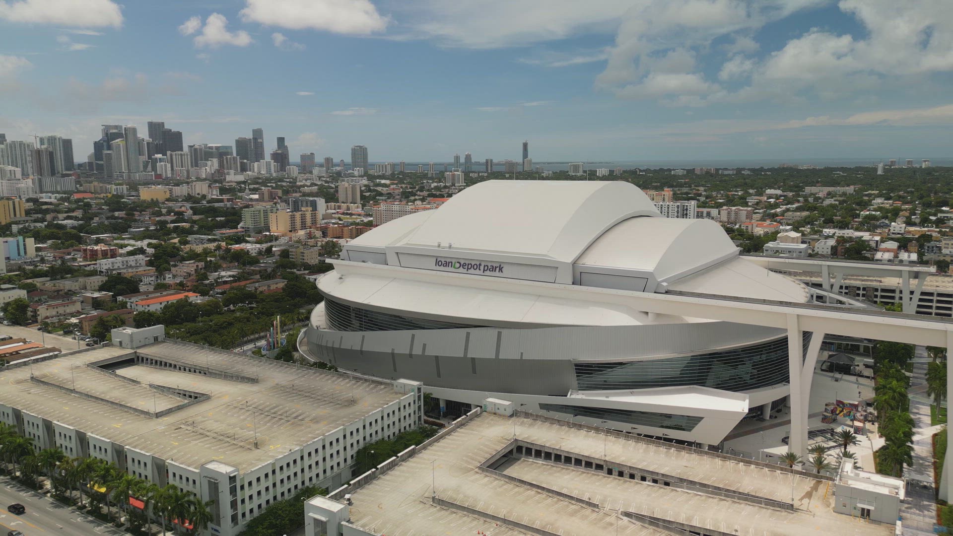 Miami Marlins Stadium Aerials