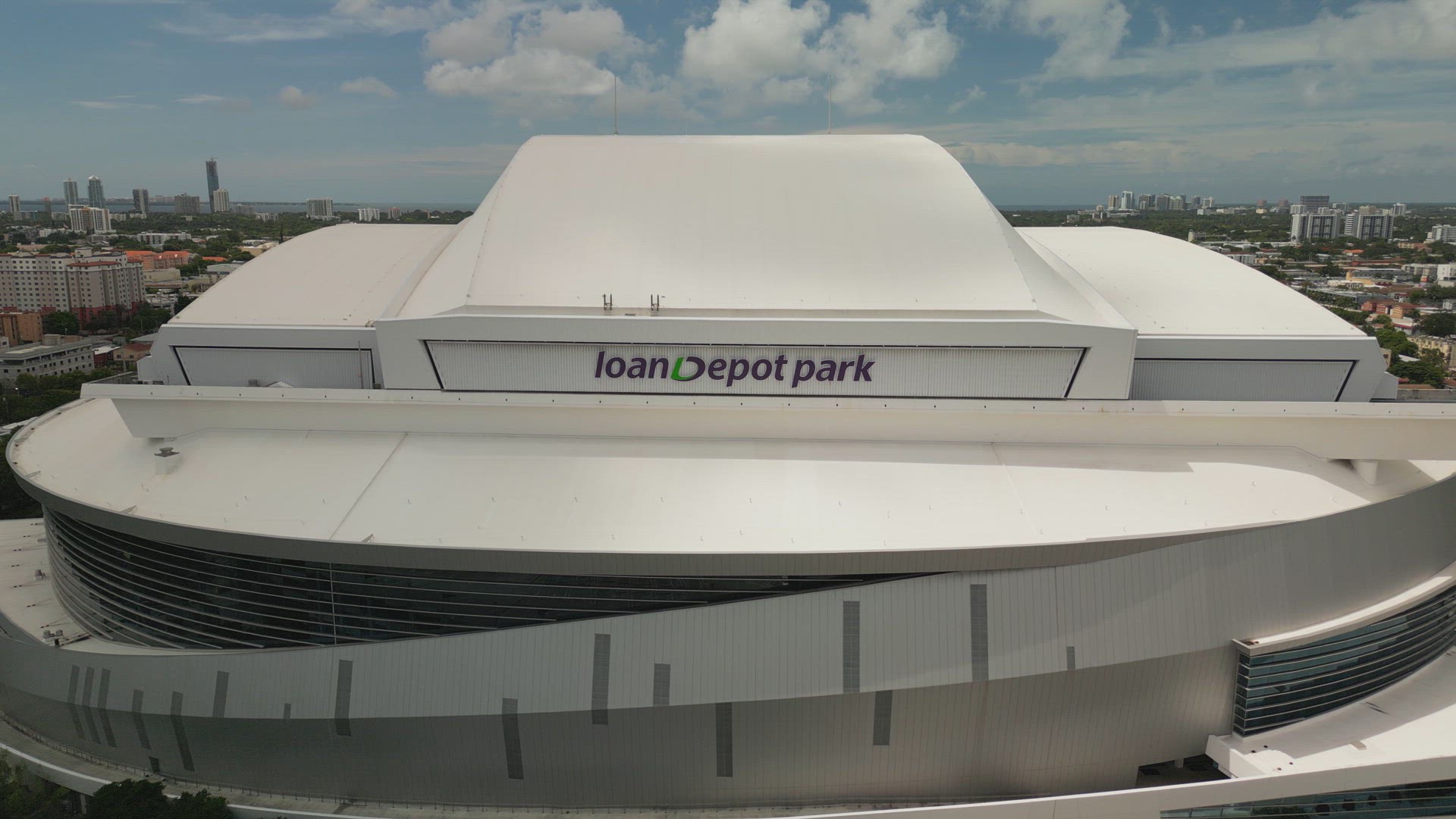 Miami Marlins Stadium  Aerial 2