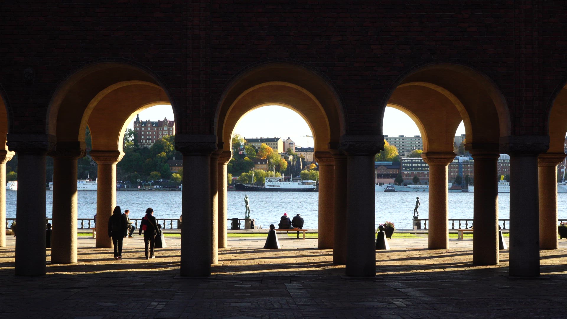 City Hall Stockholm - courtyard - 1.mp4