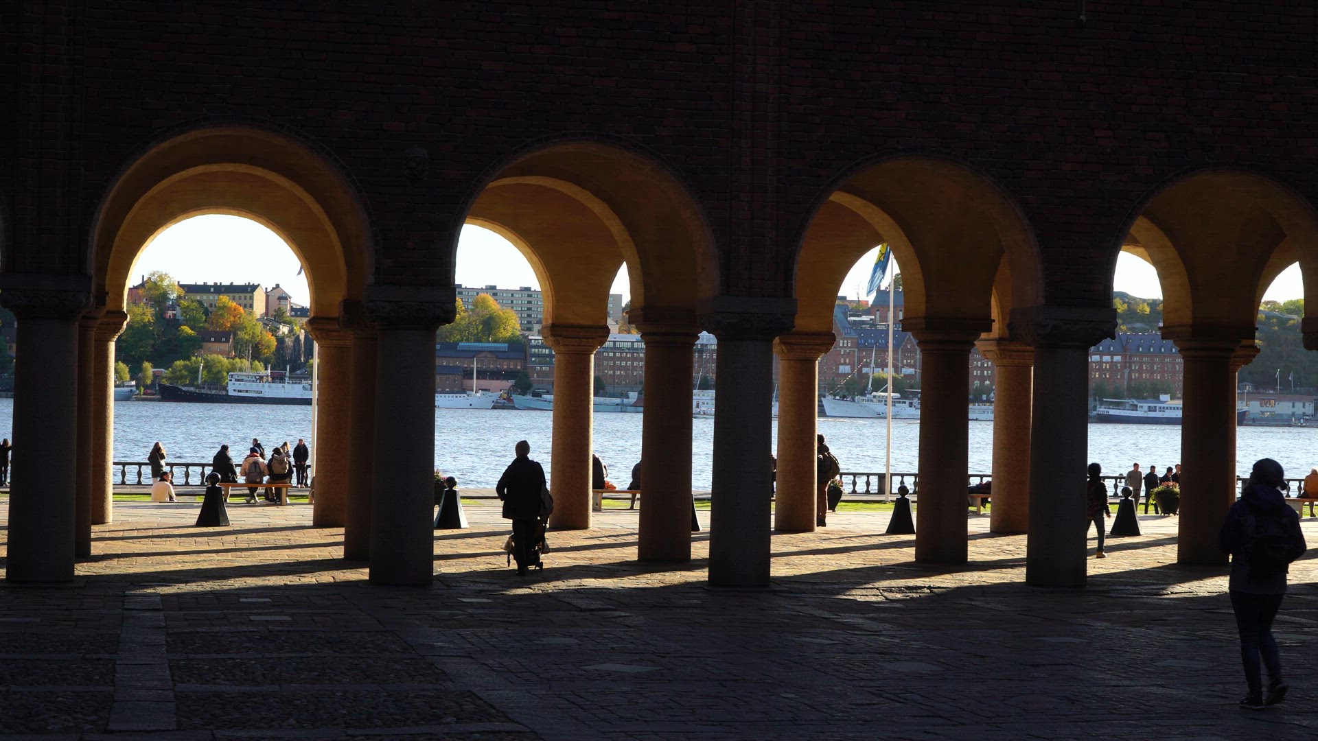 City Hall Stockholm - courtyard - 4.MP4