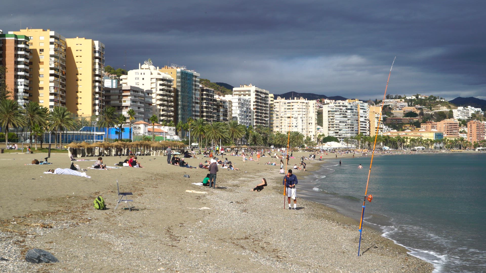 La Malagueta beach - 1.mp4