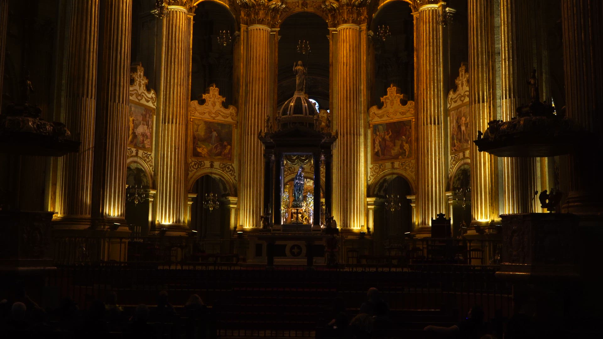 interior - Cathedral de Malaga - 1.mp4