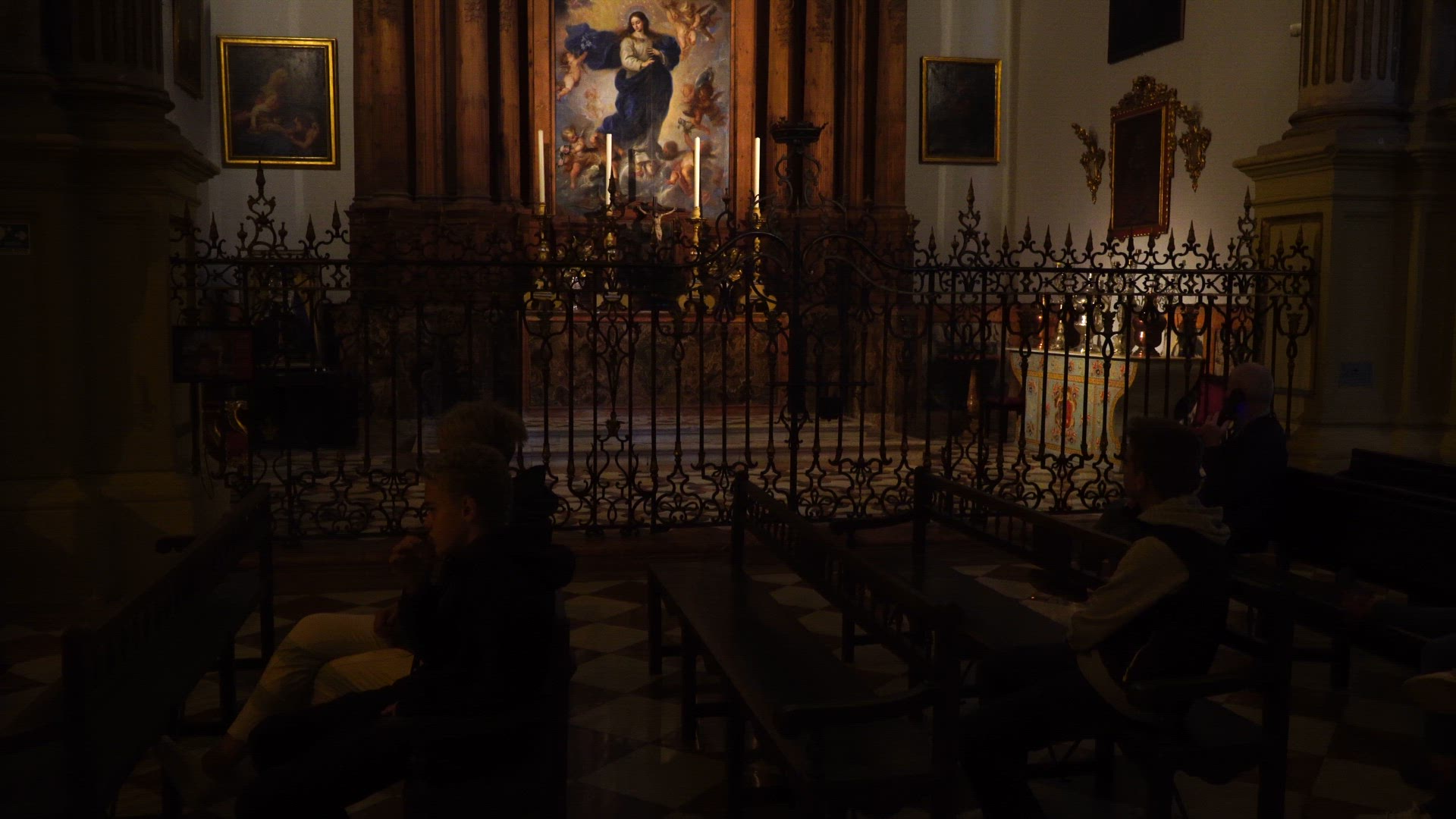 interior - Cathedral de Malaga - 3.mp4