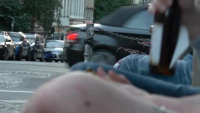 Street Seated Beer
