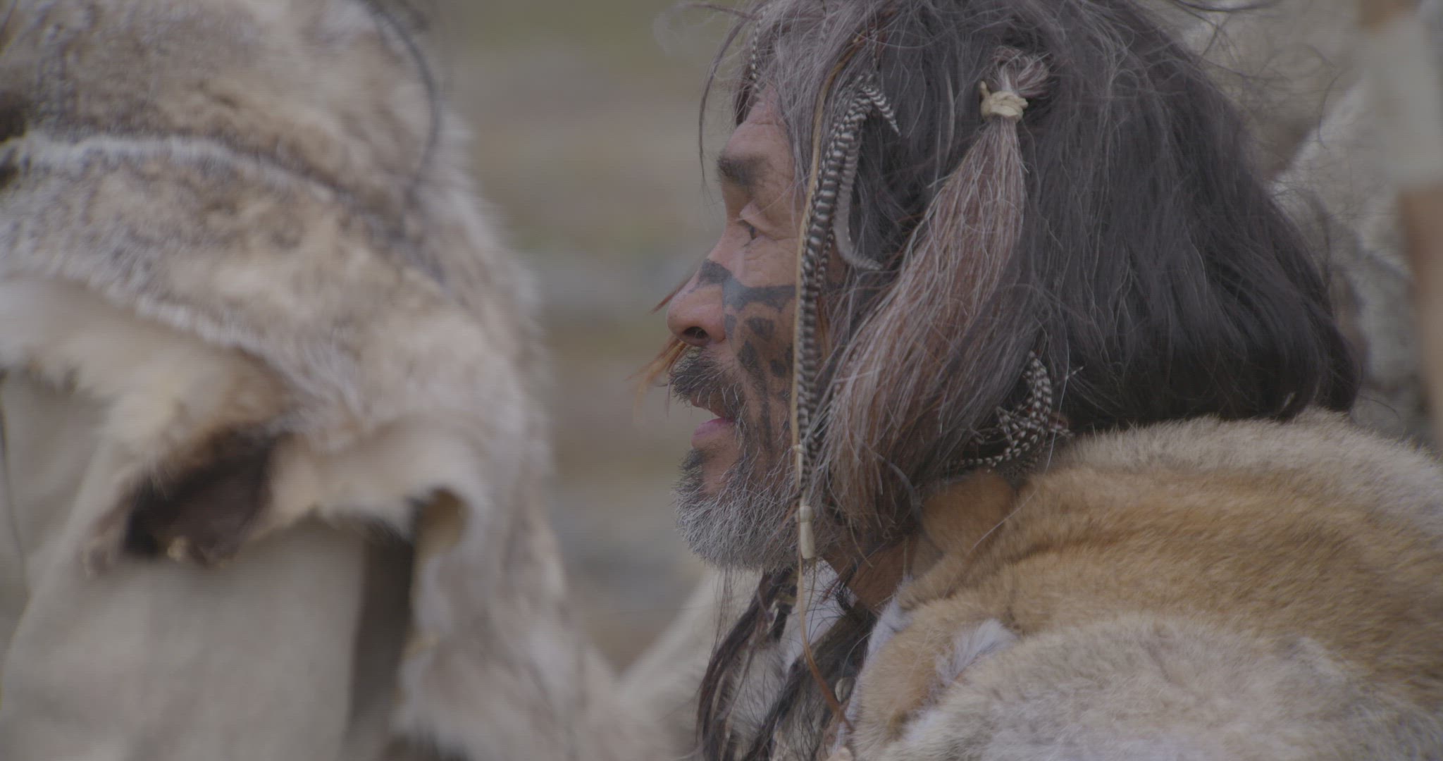 profile shot of nomadic hunter