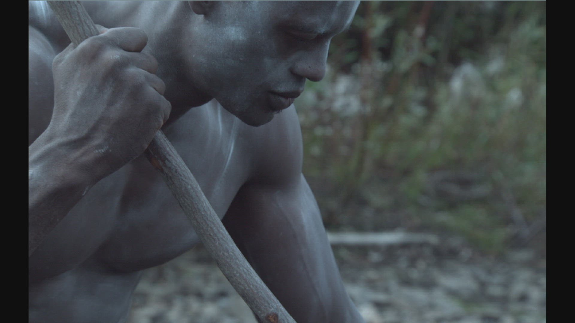 early human spear fishing