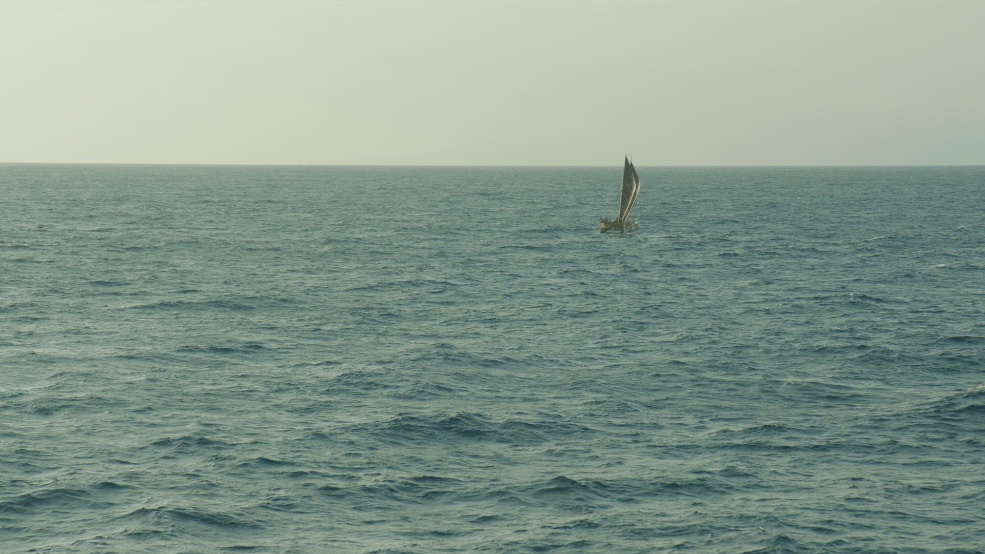 Hōkūleʻa sailing on the water