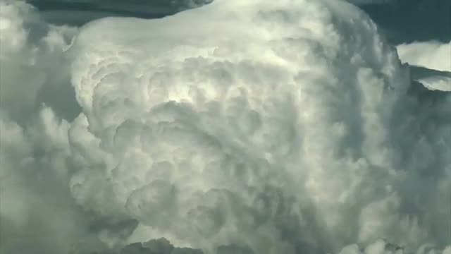 Giant Clouds Billow Into The Sky